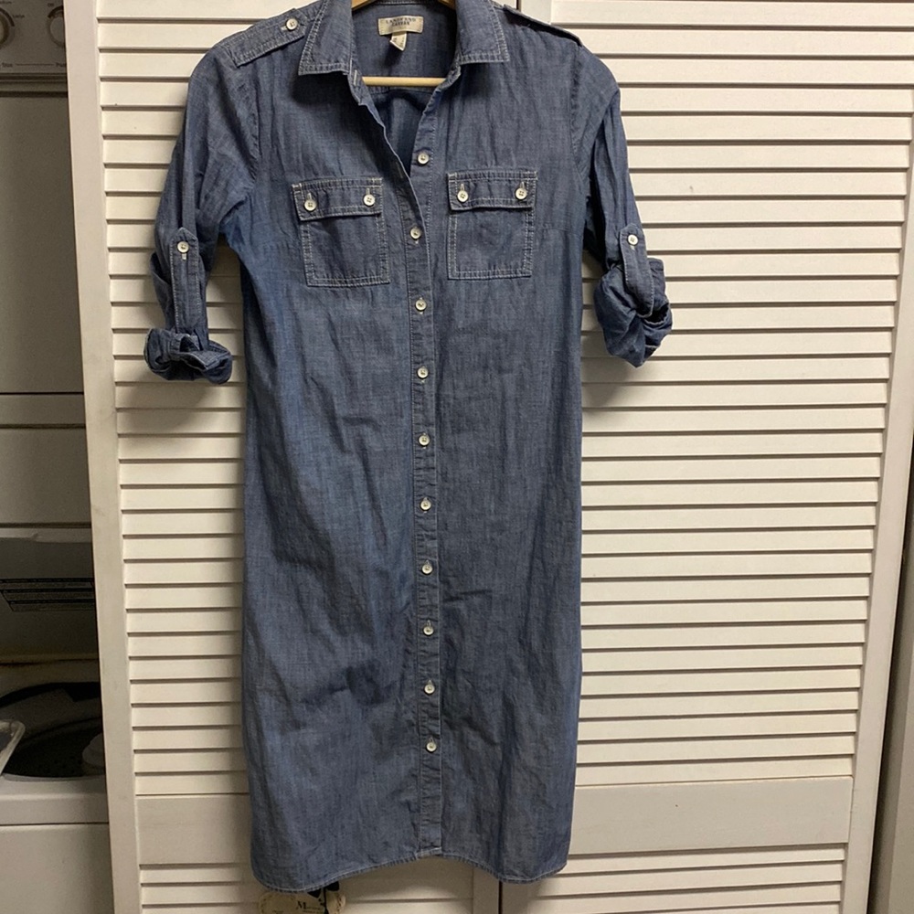 Chambray Tunic dress